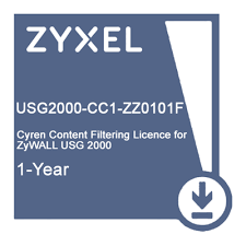 Лицензия USG2000-CC1-ZZ0101F, 1 YR  for ZyWALL USG2000 