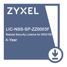 Лицензия ZYXEL LIC-NSS-SP-ZZ0003F 4 Year Nebula Security Pack (SP) for NSG100