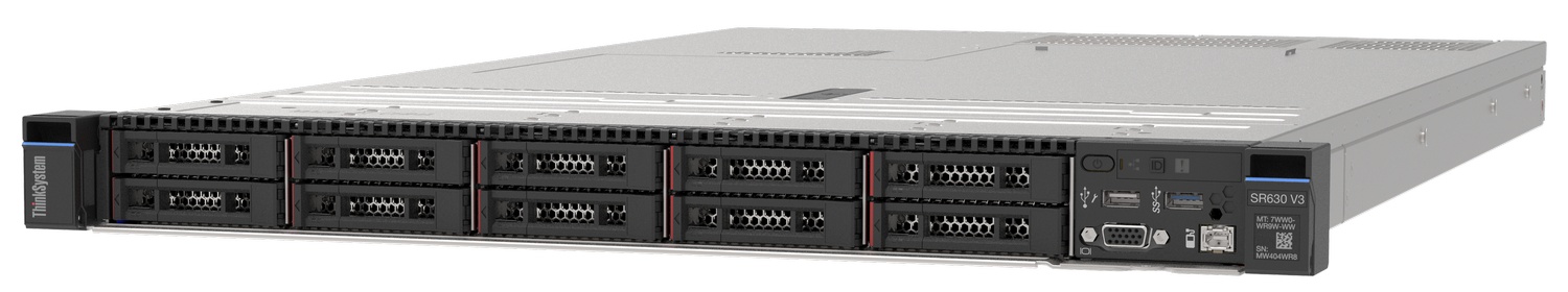 Сервер Lenovo ThinkSystem SR630 V3 (7D73A04HEA). Фиксированная комплектация сервера