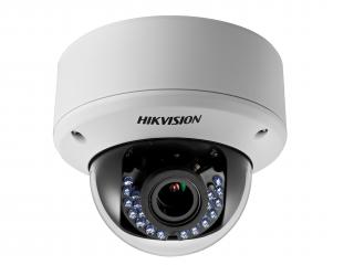 DS-2CE56D5T-VPIR3 - 2Мп уличная купольная HD-TVI камера с ИК-подсветкой до 40м Hikvision