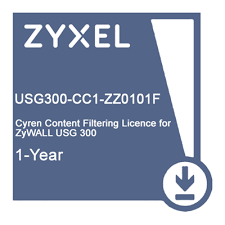 Лицензия ZYXEL USG300-CC1-ZZ0101F 1YR for ZyWALL USG 300