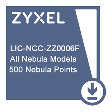 Лицензия ZYXEL LIC-NCC-ZZ0006F, 500 Nebula Points for NCC Service for Co-Termination