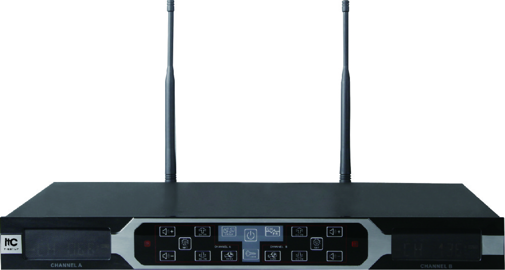 Беспроводной UHF-микрофон с сенсорным FM-экраном ITC T-521UE