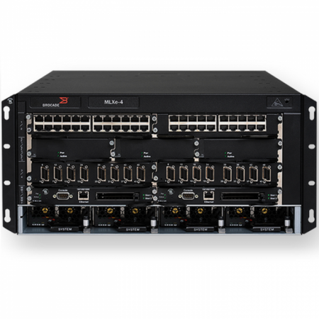 Шасси маршрутизатора Extreme Networks MLXE-4 BR-MLXE-4-S