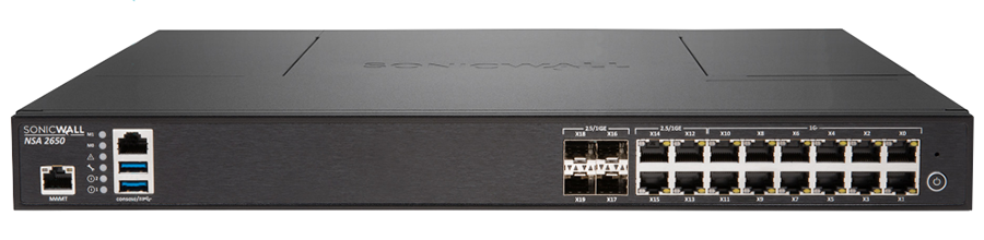 Межсетевой экран SonicWall Network Security appliance NSa2650