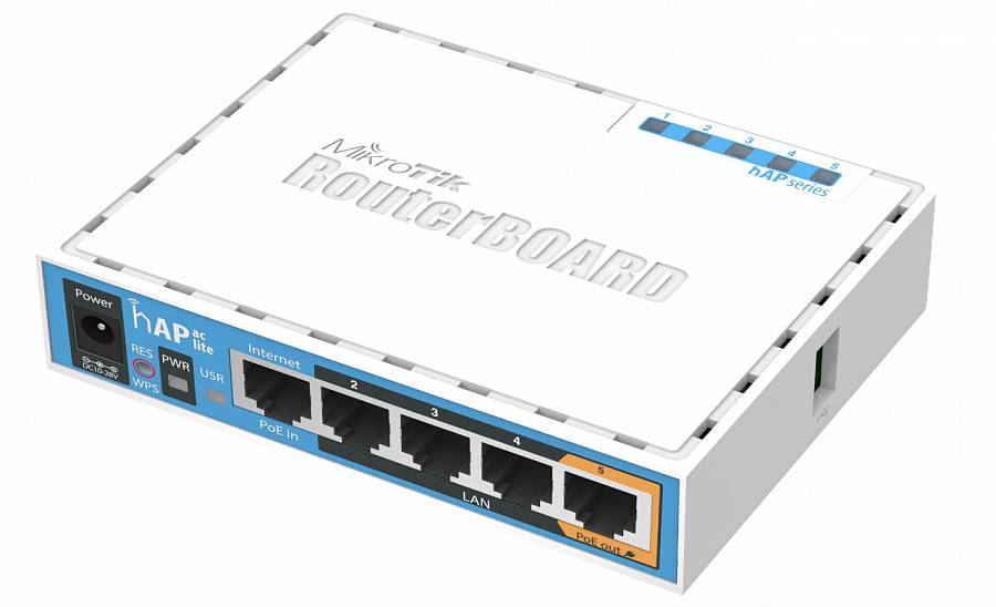Роутер MikroTik hAP ac lite RB952Ui-5ac2nD