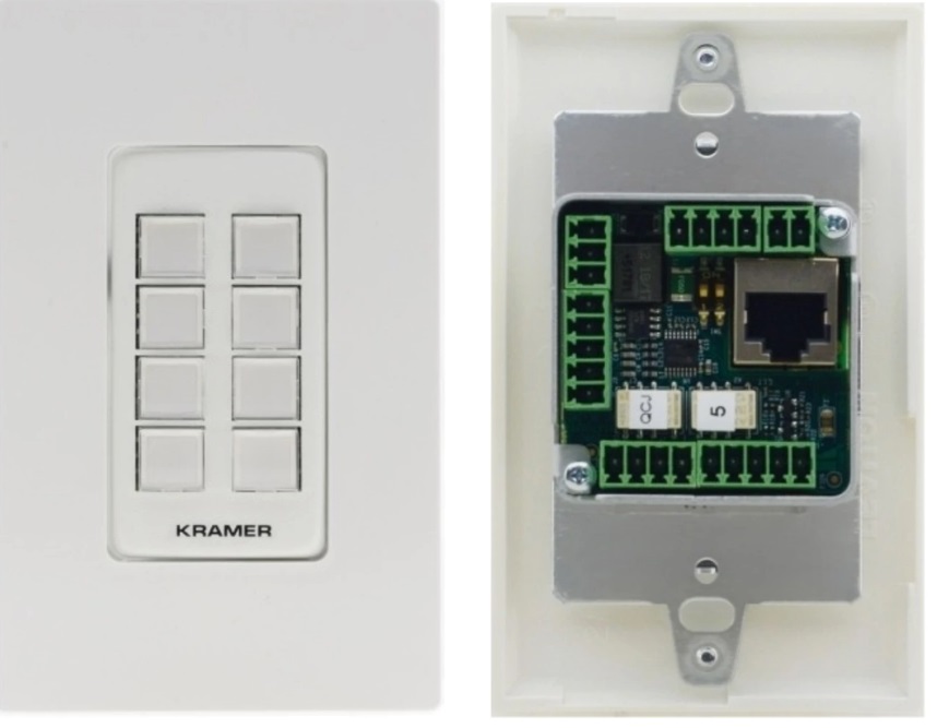 Панель управления Kramer RC-208/US-D(W/B)