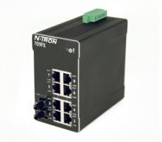 Red Lion 709FX-SC, Промышленный управляемый коммутатор Ethernet