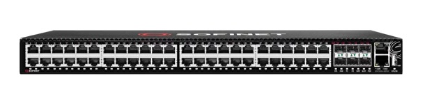 SOFINET SFN3600-48T6X - Коммутатор доступа L3, 48x10/100/1000Мб RJ45, 6x1/10Гб SFP+