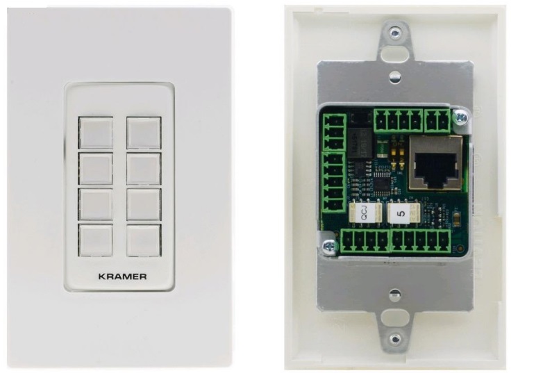 Панель управления Kramer RC-308/US-D(W/B)