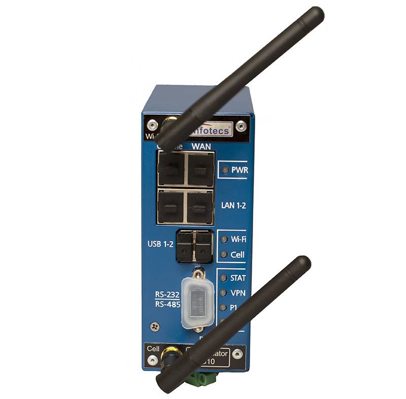 Индустриальный шлюз безопасности ViPNet Coordinator IG10 I1-02