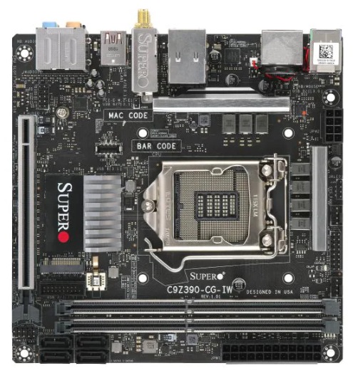 SuperMicro C9Z390-CG-IW