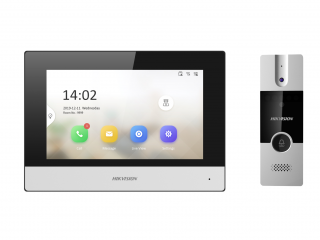  DS-KIS302-P - Комплект системы гибридной видеодомофонии Hikvision