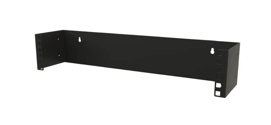 Кронштейн настенный Hyperline BW19-2U-110F-RAL9005