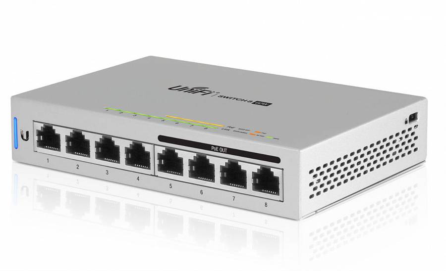 Коммутатор Ubiquiti UniFi Switch US-8-60W-EU