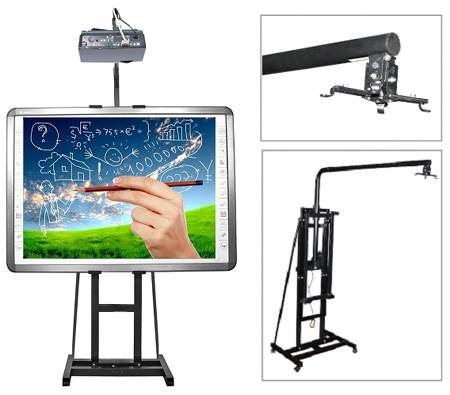 Напольная моторизованная стойка ScreenMedia IWB Lift