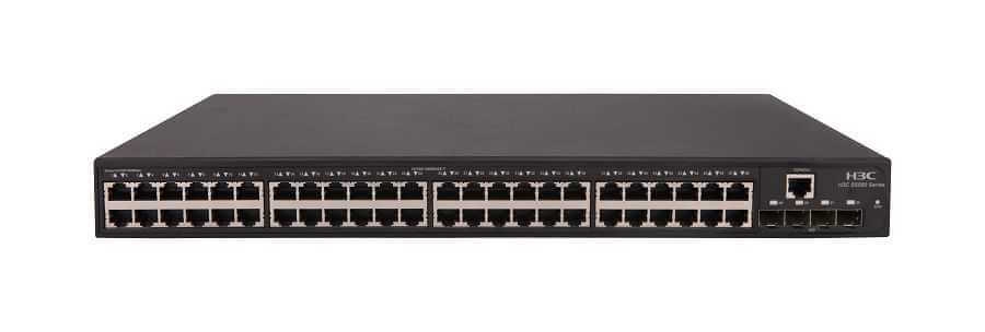 Коммутатор: H3C LS-5130S-52P-EI-GL Коммутатор Ethernet уровня 2 H3C S5130S-52P-EI с 48 портами 10/100/1000BASE-T и 4 портами 1000BASE-X, (блок питания перем. тока)