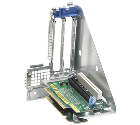 Набор плат расширения DELL PE R520 PCIe Riser(2pcs) Kit for configuration with 1xCPU