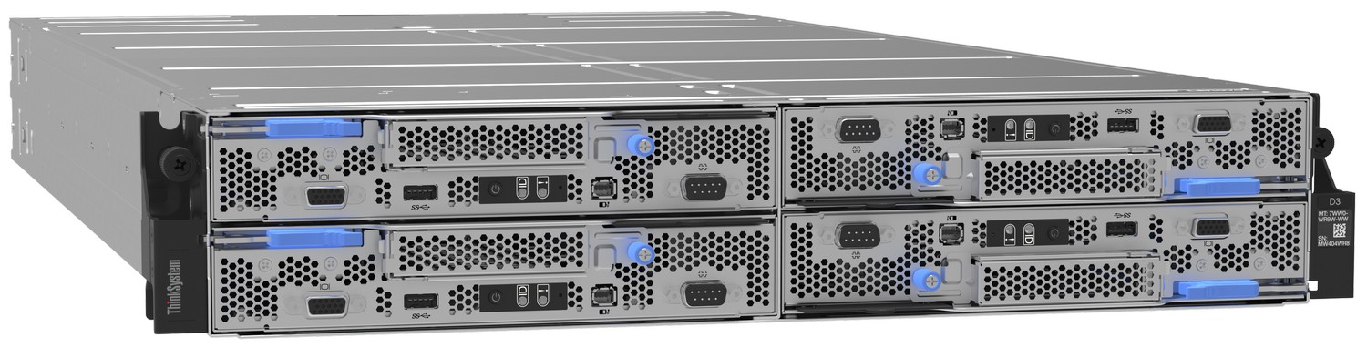 Сервер Lenovo ThinkSystem SD530 V3 (7DD3CTOLWW). Конфигурируемая комплектация сервера