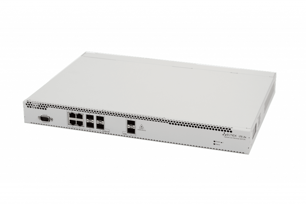 Станционный терминал Eltex Turbo GEPON OLT LTE-2X