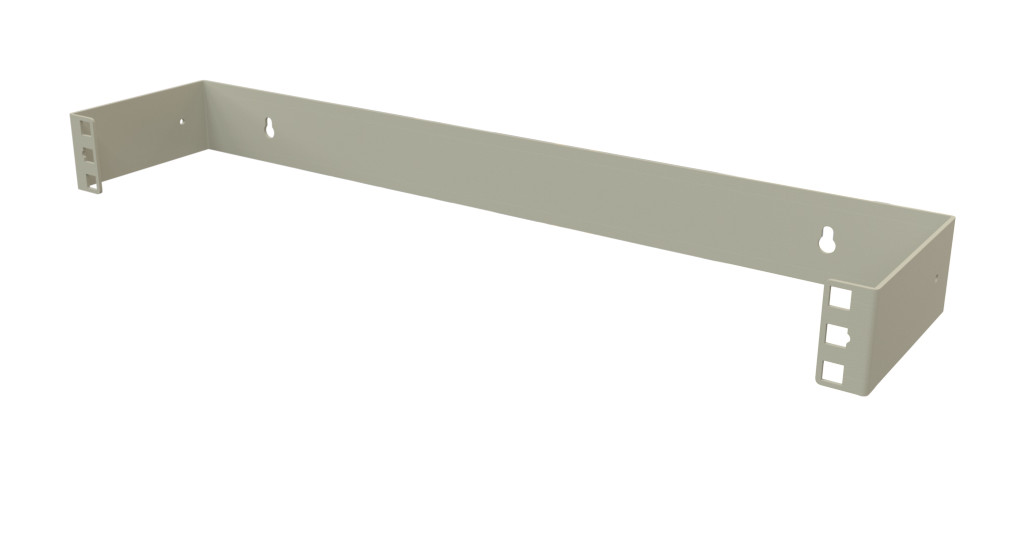 Кронштейн настенный Hyperline BW19-1U-110F-RAL7035