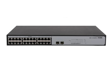 Коммутатор: H3C SMB-S1224-P-X-GL Коммутатор Ethernet H3C S1224P-X (24 GE,2 SFP+, питание от перем. тока)