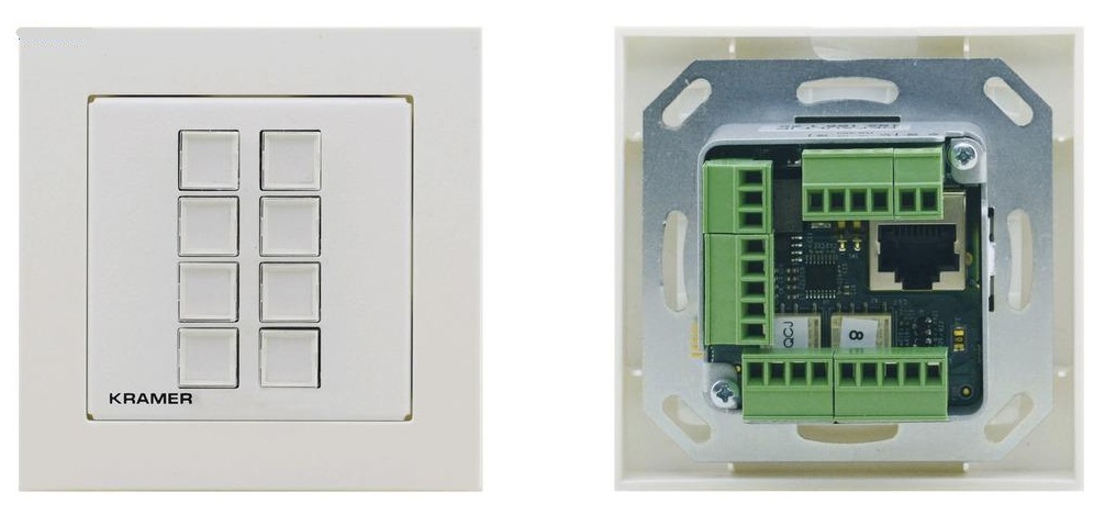 Панель управления Kramer RC-208/EU-80/86(W)