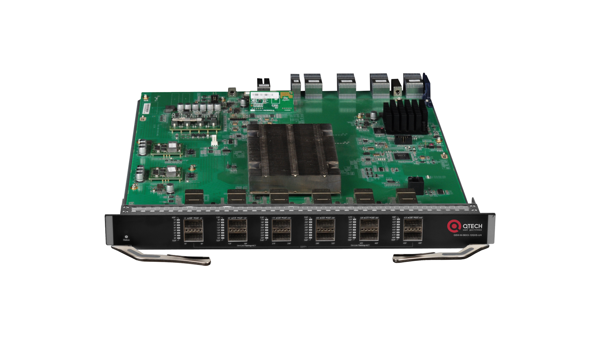 Сменный интерфейсный модуль Qtech QSW-M-98XX-12QXS-UH