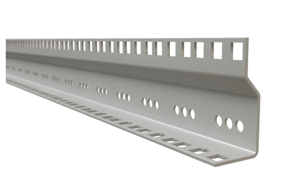 Монтажный профиль Hyperline CTR19-22U-RAL7035