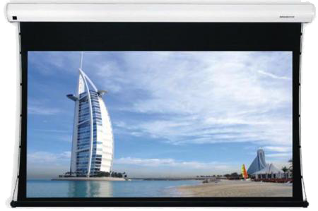 Экран с мультиуправлением и системой натяжения ScreenMedia Cyber-M Tensioned