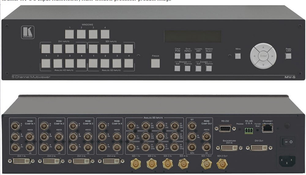 Видеопроцессор Kramer MV-5