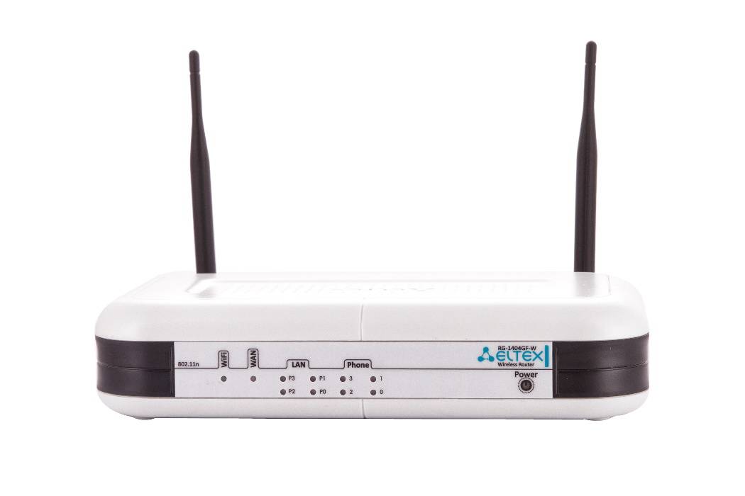 VoIP-шлюз со встроенным роутером Eltex RG-1404GF-W