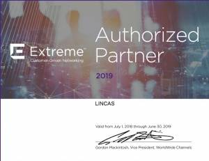 Мы являемся авторизированным Партнером по оборудованию Extreme