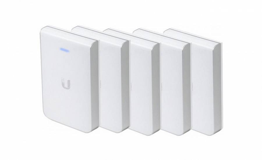 Комплект точек доступа Ubiquiti UniFi AP AC In-Wall 5-pack UAP-AC-IW-5