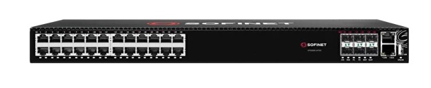 SOFINET SFN3600-24P6X - Коммутатор доступа L3, 24x10/100/1000Мб RJ45, 6x1/10Гб SFP+, PoE 380/760Вт