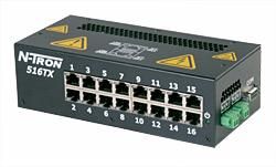 Red Lion 516TX-N, Промышленный неуправляемый коммутатор Ethernet