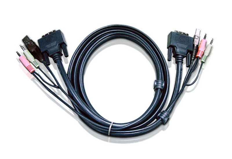 Кабель ATEN USB, DVI-D Dual Link 2L-7D05U 5м