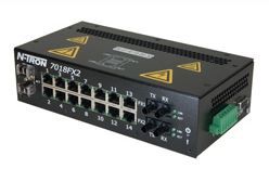 Red Lion 7018FXE2-SC-40-HV, Промышленный управляемый коммутатор Ethernet