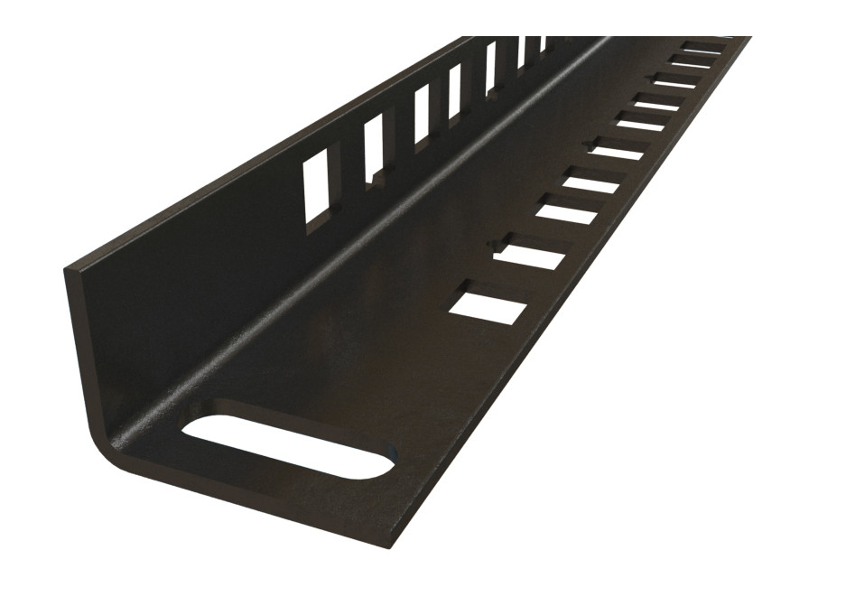 Монтажный профиль Hyperline высотой 27U, для шкафов TWB / TWL, CPR19-27U-RAL9005
