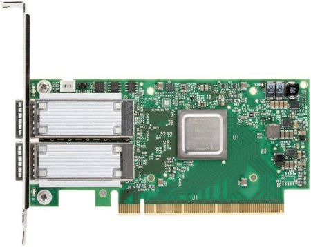 Адаптер Mellanox Ethernet MCX416A-BCAT ConnectX-4 EN, 2 порта 40/56GbE