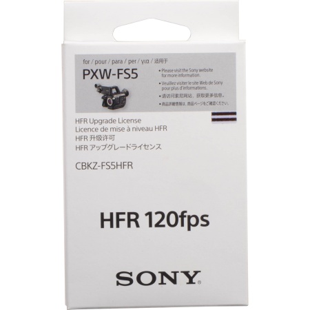 Обновление Sony CBKZ-FS5HFR