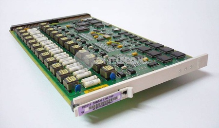Плата Avaya TN2214