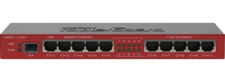 Маршрутизатор MikroTik RB2011LS-IN