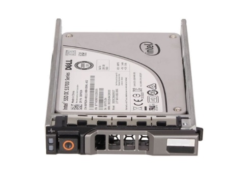 Твердотельный диск Dell 400-BCQR 480 GB. 12G 2.5 Enterprise Multi-Level Cell SAS в комплекте с салазками G176J