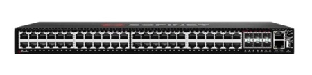 SOFINET SFN3600-48P6X - Коммутатор доступа L3, 48x10/100/1000Мб RJ45, 6x1/10Гб SFP+, PoE 760Вт