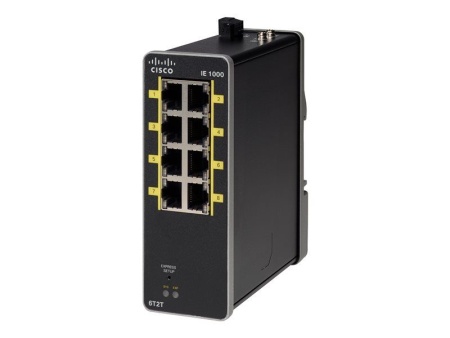 Cisco IE-1000-6T2T-LM, Промышленный управляемый коммутатор Ethernet