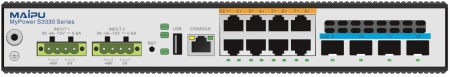 Коммутатор Maipu S3330-12TXF-DC48