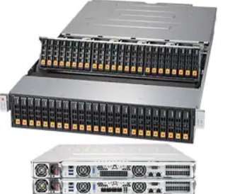 Серверная система хранения данных SuperMicro SuperStorage SSG-2028R-DN2R48L