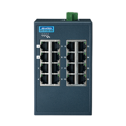 Advantech EKI-5726I-MB-AE, Managed Ethernet Switch for Modbus TCP