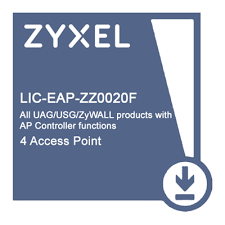 Лицензия ZYXEL LIC-EAP-ZZ0020F, 4AP Unified Security Gateway/VPN Firewall